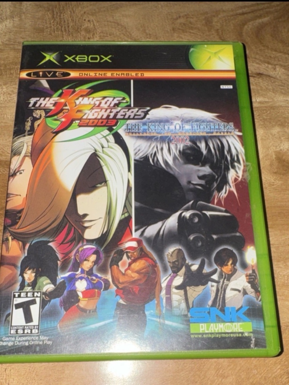SNK Playmore The King of Fighters 2002/2003 (Xbox) Fighting T Online Play